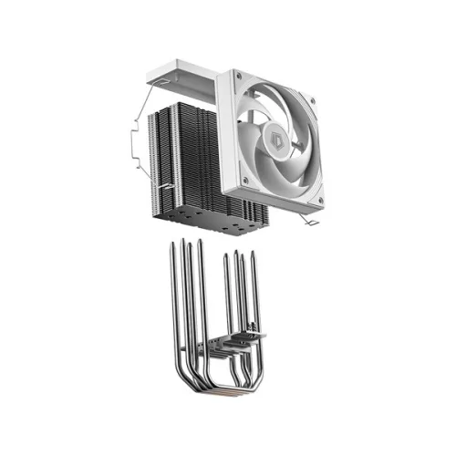ID-Cooling CPU Cooler - FROZN A410 SE WHITE (24,8dB; max. 93,78 m3/h; 4pin csatlakozó, 4 db heatpipe, 12cm, PWM)