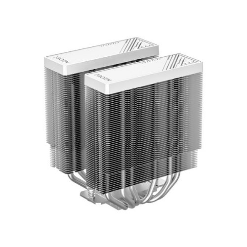 ID-Cooling CPU Cooler - FROZN A620 PRO SE ARGB WH (27,2dB; max 98,54 m3/h; 4Pin csatlakozó, 6 db heatpipe, 2x12cm, PWM)