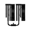 ID-Cooling CPU Cooler - FROZN A620 PRO XE BLACK (27,2dB; max 98,54 m3/h; 4Pin csatlakozó, 6 db heatpipe, 2x12cm)