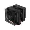 ID-Cooling CPU Cooler - FROZN A620 PRO XE BLACK (27,2dB; max 98,54 m3/h; 4Pin csatlakozó, 6 db heatpipe, 2x12cm)