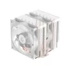 ID-Cooling CPU Cooler - FROZN A620 PRO XE ARGB SNOW (27,2dB; max 98,54 m3/h; 4Pin csatlakozó, 6 db heatpipe, 2x12cm)