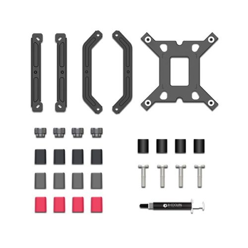 ID-Cooling CPU Cooler - FROZN A400 BLACK (25,8dB; max. 77,81 m3/h; 4pin csatlakozó, 4 db heatpipe, 9cm, PWM)