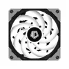 ID-Cooling Cooler 12cm - NO-12015-XT ARGB (13.8-31.2dB; 15mm SLIM, max. 92.76 m3/h, 4pin csatlakozó, PWM)