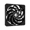 ID-Cooling Cooler 12cm - NO-12015-XT BLACK (13.8-31.2dB; max. 92.76 m3/h, 4pin csatlakozó, PWM)