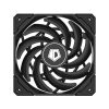 ID-Cooling Cooler 12cm - NO-12015-XT BLACK (13.8-31.2dB; max. 92.76 m3/h, 4pin csatlakozó, PWM)