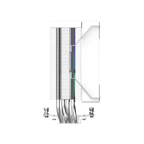 ID-Cooling CPU Cooler - SE-214-XT V2 ARGB WHITE (27,7dB; max. 98,54 m3/h; 4pin, 4 db heatpipe, 12cm, PWM, A-RGB, fehér)