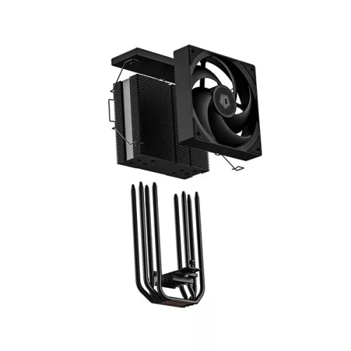 ID-Cooling CPU Cooler - SE-214-XT V2 BLACK (27,2dB; max. 98,54 m3/h; 4pin, 4 db heatpipe, 12cm, PWM)