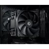 ID-Cooling CPU Cooler - SE-214-XT BLACK (13.8-30,5dB; max. 115,87 m3/h; 4pin, 4 db heatpipe, 12cm, PWM)