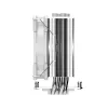 ID-Cooling CPU Cooler - SE-224-XTS WHITE (28.9dB; max. 118,93 m3/h; 4pin csatlakozó, 4 db heatpipe, 12cm, PWM)