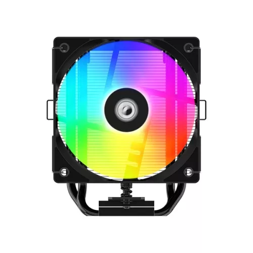 ID-Cooling CPU Cooler - SE-904-XT ARGB BLACK (29,1dB; max. 80,02 m3/h, 4pin csatlakozó, 3 db heatpipe, 9cm, PWM)