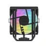 ID-Cooling CPU Cooler - SE-904-XT ARGB BLACK (29,1dB; max. 80,02 m3/h, 4pin csatlakozó, 3 db heatpipe, 9cm, PWM)