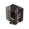 ID-Cooling CPU Cooler - SE-904-XT ARGB BLACK (29,1dB; max. 80,02 m3/h, 4pin csatlakozó, 3 db heatpipe, 9cm, PWM)