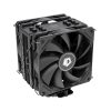 ID-Cooling CPU Cooler - SE-225-XT BLACK V2 (15.2-35.2 dB; max 129.39 m3/h; 4Pin csatlakozó, 5 db heatpipe, 2x12cm, PWM)