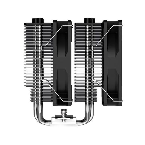 ID-Cooling CPU Cooler - SE-206-XT (15.2-35.2 dB; max 129,39 m3/h; 4Pin csatlakozó, 6 db heatpipe, 2x12cm, PWM)