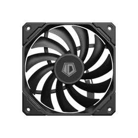   ID-Cooling Cooler 12cm - TF-12015-K (32.3dB, max. 15mm SLIM, 115,27 m3/h, 4pin, PWM, 12cm)