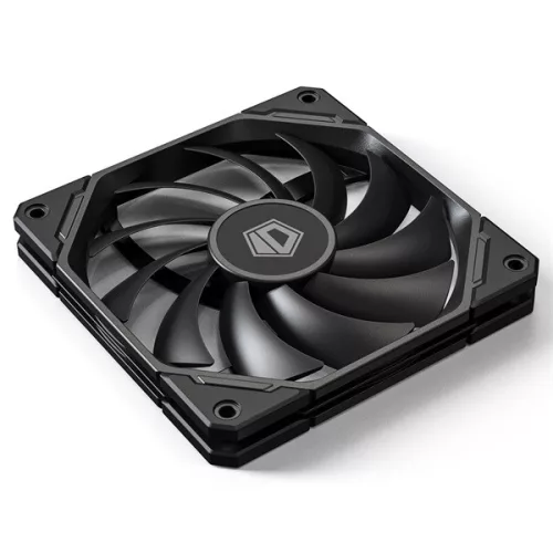 ID-Cooling Cooler 12cm - TF-12015-K (32.3dB, max. 15mm SLIM, 115,27 m3/h, 4pin, PWM, 12cm)