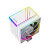 ID-Cooling CPU Cooler - FROZN A610 ARGB WHITE (29.9dB; max. 132,54 m3/h; 4pin, 4 db heatpipe, 12cm, A-RGB, PWM)