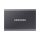 Samsung Külső SSD 2TB - MU-PC2T0T/WW (T7 external, szürke, USB 3.2, 2TB)