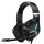 Vertux Fejhallgató - BLITZ 7.1 (50mm driver, hangerőszabályzó, flexibilis mikrofon, USB 3.0, RGB LED, fekete)