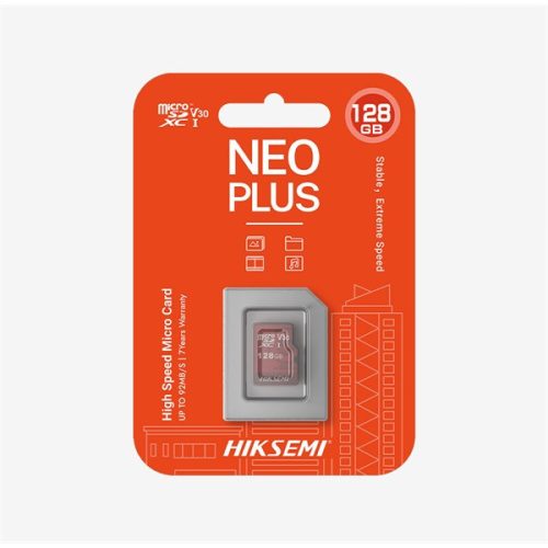 Hikvision HIKSEMI MicroSD kártya - NEO PLUS 512GB microSDXC™, Class 10 and UHS-I, TLC (adapter nélkül)