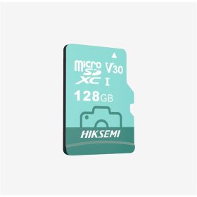   Hikvision HIKSEMI MicroSD kártya - NEO LUX 128GB microSDXC™, Class 10 and UHS-I, 3D NAND (r/w: 100 / 70MB, V30)