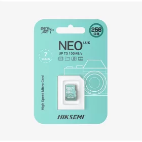   Hikvision HIKSEMI MicroSD kártya - NEO LUX 64GB microSDXC, Class 10 and UHS-I, TLC (r/w: 100 / 70MB, V30)