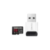 Samsung Memóriakártya - MB-MH128TB/WW (T9, 128GB, microSDXC, UHS-I, U3, V30, A2, R200/W130, USB kártyaolvasó)