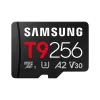 Samsung Memóriakártya - MB-MH256TB/WW (T9, 256GB, microSDXC, UHS-I, U3, V30, A2, R200/W130, USB kártyaolvasó)