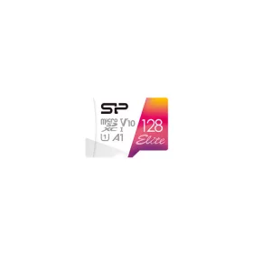   Silicon Power MicroSD kártya - 128GB microSDXC Elite UHS-1 U1 + adapter