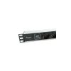 Equip Hálózati Elosztó - 333315 (C14, 7x Schuko/2x USB, Rack 1U, 1,8m kábel, aluminium, fekete)