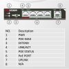 Hikvision Switch PoE - DS-3E0105P-E (4 port 100Mbps, 58W, 1 uplink port, L2)