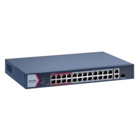   Hikvision Switch PoE - DS-3E1326P-EI/M (24 port 100Mbps, 230W, 2xRJ45 1000Mbps, 1xSFP 1000Mbps)