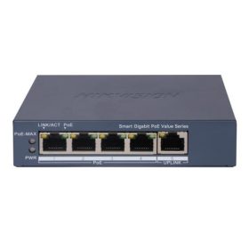   Hikvision Switch PoE - DS-3E1505P-EI/M (4 port 1000Mbps, 45W, 1xRJ45 1000Mbps)