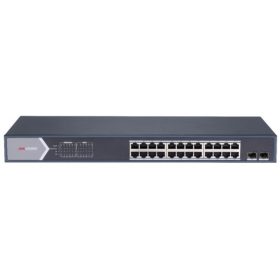   Hikvision Switch PoE - DS-3E1526P-SI (24 port 1000Mbps, 370W, 2xSFP 1000Mbps)