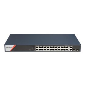   Hikvision Switch PoE - DS-3E1528HP-SI-24P2T2F (24 port 1000Mbps, 370W, 2xRJ45 1000Mbps, 2xSFP 1000Mbps)