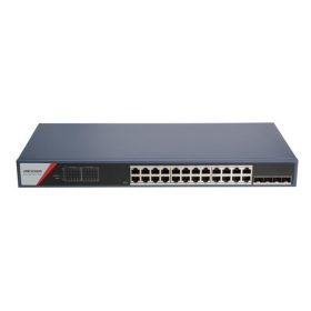  Hikvision Switch PoE - DS-3E1528P-SI-24P4F (24 port 1000Mbps, 370W, 4xSFP 1000Mbps)