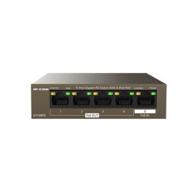   IP-COM Switch PoE - G1105PD (5x1Gbps; 4 af/at PoE+ port; 30W; 1xPoE-In, 4xPoE-Out)