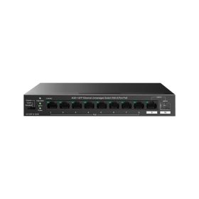   IP-COM Switch PoE - G1110PF-8-120W (9x1Gbps; 1x SFP; 8x af/at PoE port; 110W, 20Gbps)