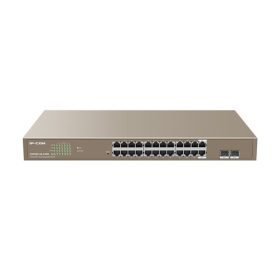   IP-COM Switch Vezérelhető PoE - G3326P-24-410W (24x1Gbps; 2x SFP; 24 af/at PoE+ port; 370W, Rackbe szerelhető)