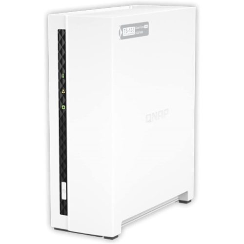 QNAP NAS - TS-133 (1HDD hely, SATA, CPU: 1,8GHz, RAM: 2GB, 1x RJ-45, 1x USB3.0)