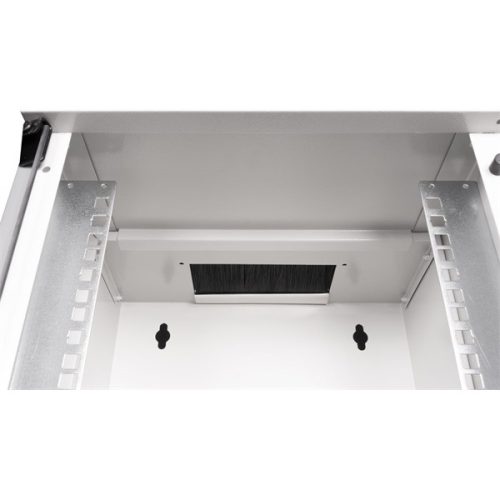 Equip Fali Rackszekrény - EWM-06-3030-G (10", 6U, 300x300mm, lapra szerelt, szürke)