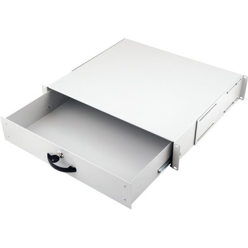 Equip Rackszekrény kiegészítő - EZD-2-G Cabinet Drawer, 2U, Grey