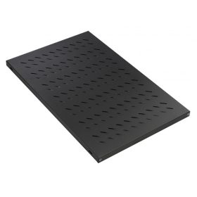   Equip Rackszekrény kiegészítő - EZVS-19-1-10-B (Fix polc, 19", 1U, Mélység: 1000mm, fekete)