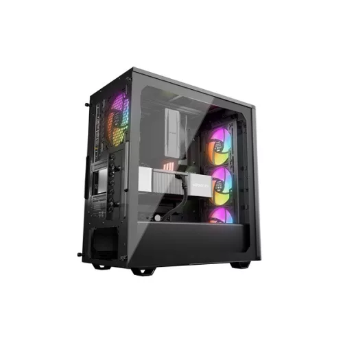 Be Quiet! Számítógépház - Pure Base 501 LX Black (ATX, edzett üveg oldallap, fekete)