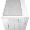 DeepCool Számítógépház - CG330 3F WH (fehér, ablakos, 3x12cm A-RGB, BTF, mATX, 2xUSB3.0, 1xUSB2.0)