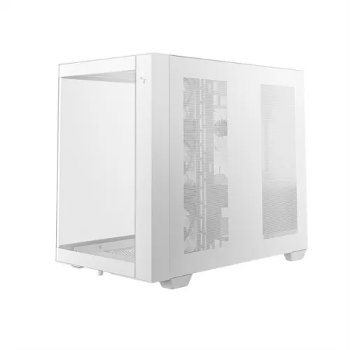 DeepCool Számítógépház - CG530U 4F WH (fehér, ablakos, 4x12cm A-RGB, BTF, ATX, 2xUSB3.0, 1xUSB2.0)