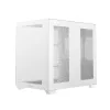 DeepCool Számítógépház - CG530 WH (fehér, ablakos, venti nélkül, BTF, ATX, 2xUSB3.0, 1xUSB2.0)