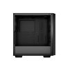 DeepCool Számítógépház - CG560 (fekete, ablakos, 1x14+3x12cm ventilátor, Mini-ITX / Mico-ATX / ATX / E-ATX, 2xUSB3.0)