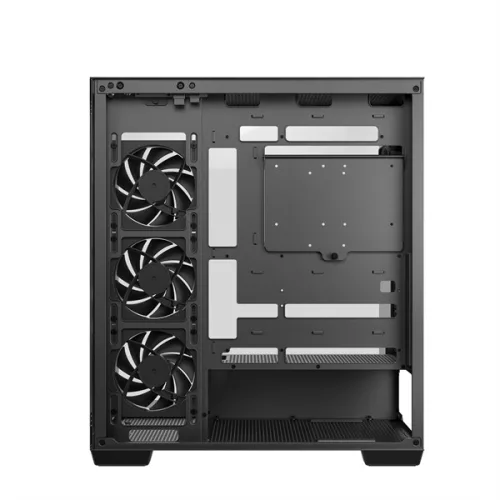 DeepCool Számítógépház - CG580 4F V2 (fekete, ablakos, 4x12cm A-RGB, BTF, ATX, 2xUSB3.0, 1xUSB2.0)