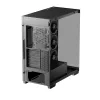 DeepCool Számítógépház - CG580 4F V2 (fekete, ablakos, 4x12cm A-RGB, BTF, ATX, 2xUSB3.0, 1xUSB2.0)